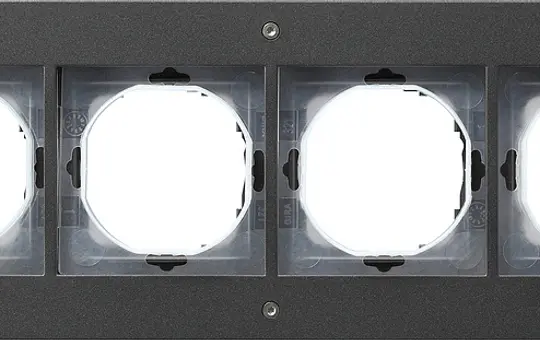 GIRA 021467 Abdeckrahmen TX_44 4-fach | anthrazit