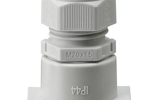 GIRA 000630 Stutzenschieber M20 grau