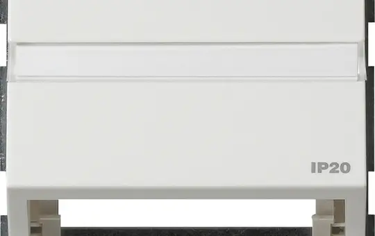 GIRA 087066 Datenhaube TX_44 Schriftfeld | reinweiß