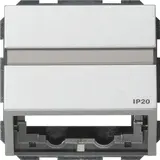 GIRA 087065 Datenhaube TX_44 Schriftfeld | alu