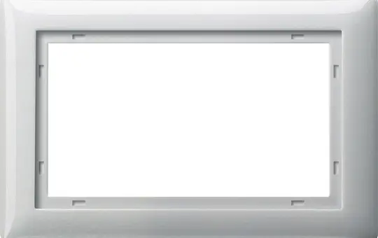 GIRA 100103 Abdeckrahmen Standard 55 1,5-fach | reinweiß glänzend