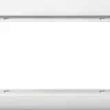 GIRA 100104 Abdeckrahmen Standard 55 1,5-fach | reinweiß seidenmatt