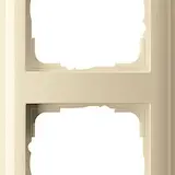 GIRA 021401 Abdeckrahmen Standard 55 4-fach | cremeweiß glänzend