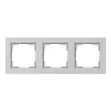 GIRA 021337 Abdeckrahmen E2 3-fach | grau matt