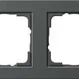 GIRA 021423 Abdeckrahmen E2 4-fach | anthrazit