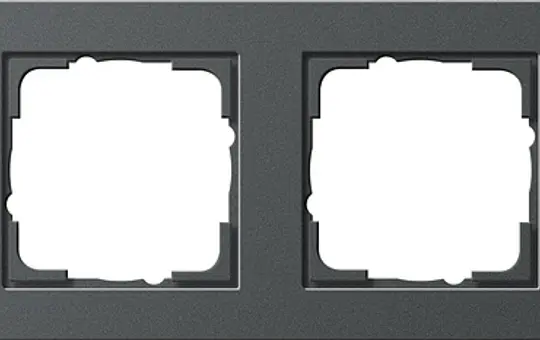 GIRA 021423 Abdeckrahmen E2 4-fach | anthrazit