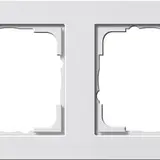 GIRA 021422 Abdeckrahmen E2 4-fach | reinweiß seidenmatt