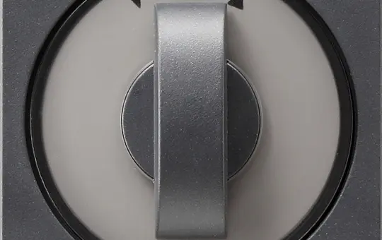 GIRA 066628 Abdeckung mit Knebel System 55 Pfeile | anthrazit