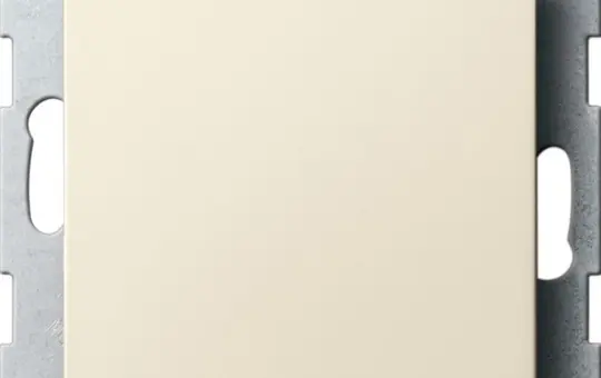 GIRA 026801 Blindabdeckung System 55 Standard | cremeweiß glänzend