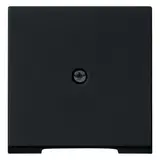 GIRA 0274005 Abdeckung für Schnurableitung System 55 schwarz matt