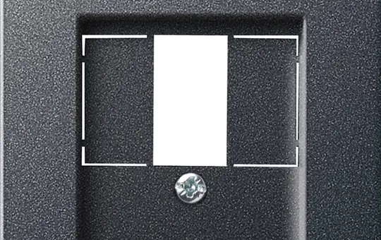 GIRA 027628 Telefonabdeckung System 55 Standard | anthrazit