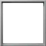 GIRA 028226 Adapterrahmen System 55 alu | 50x50 mm