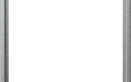 GIRA 028226 Adapterrahmen System 55 alu | 50x50 mm