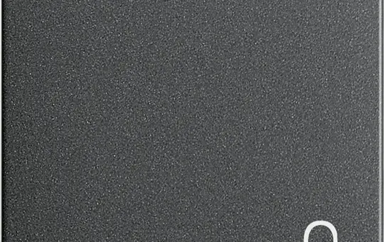 GIRA 028628 beschr. Wippe System 55 1-fach, Glocke | anthrazit