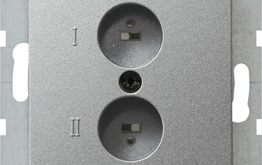 GIRA 040226 Lautsprecherdose Standard 55 2-fach | alu