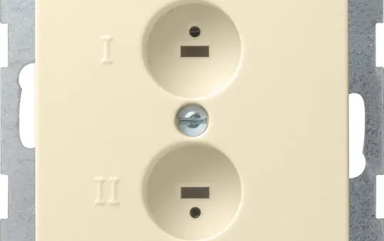 GIRA 040201 Lautsprecherdose Standard 55 2-fach | cremeweiß glänzend