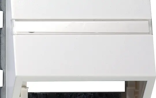 GIRA 087003 Datenhaube System 55 Schriftfeld | reinweiß glänzend