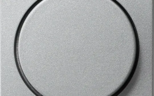 GIRA 065026 Drehdimmerabdeckung System 55 Standard | alu