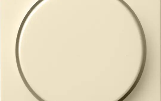 GIRA 065001 Drehdimmerabdeckung System 55 Standard | cremeweiß glänzend