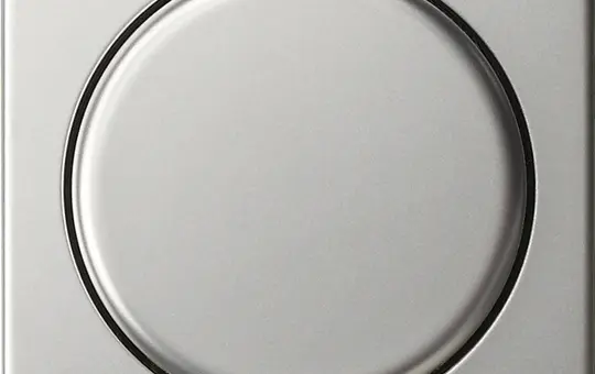 GIRA 0650600 Drehdimmerabdeckung System 55 Standard | edelstahl