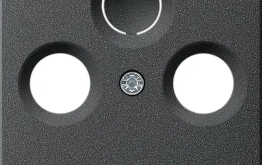 GIRA 086928 Antennenabdeckung System 55 2/3-fach | anthrazit