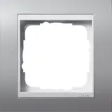 GIRA 0211326 Abdeckrahmen Event reinweiß 1-fach | alu