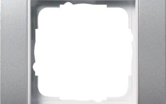 GIRA 0211326 Abdeckrahmen Event reinweiß 1-fach | alu