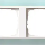 GIRA 0214395 Abdeckrahmen Event reinweiß 4-fach | opak mint