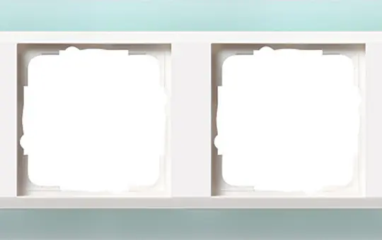 GIRA 0214395 Abdeckrahmen Event reinweiß 4-fach | opak mint