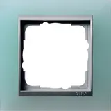 GIRA 021151 Abdeckrahmen Event alu 1-fach | opak mint