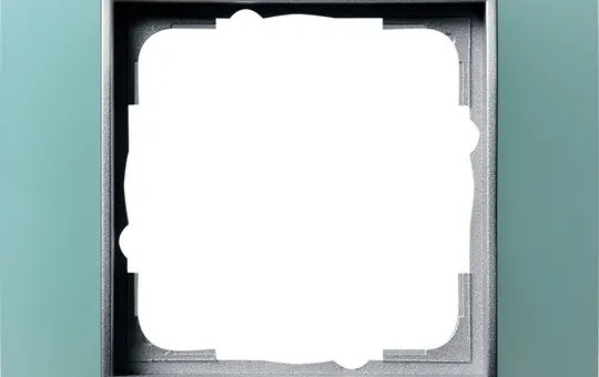 GIRA 021151 Abdeckrahmen Event alu 1-fach | opak mint