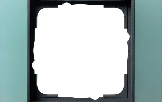 GIRA 021185 Abdeckrahmen Event anthrazit 1-fach | opak mint