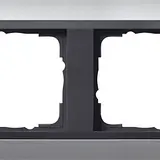 GIRA 021406 Abdeckrahmen Event anthrazit 4-fach | alu