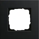 GIRA 0211126 Abdeckrahmen Esprit 1-fach | aluminium schwarz