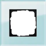 GIRA 021118 Abdeckrahmen Esprit 1-fach | glas mint
