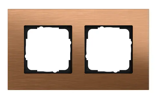 GIRA 021238 Abdeckrahmen Esprit 2-fach | bronze