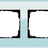GIRA 021218 Abdeckrahmen Esprit 2-fach | glas mint