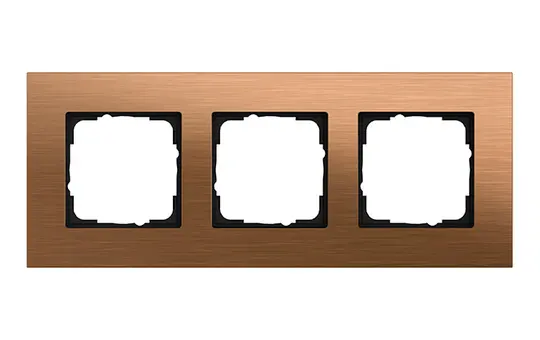 GIRA 021338 Abdeckrahmen Esprit 3-fach | bronze