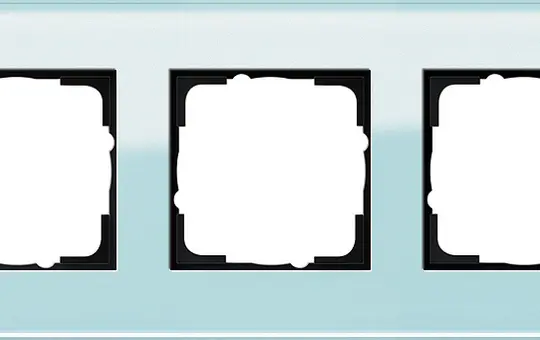 GIRA 021318 Abdeckrahmen Esprit 3-fach | glas mint