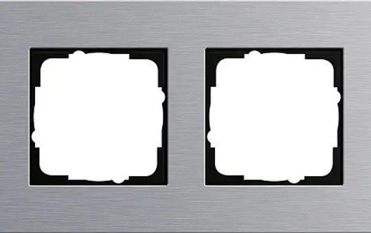 GIRA 021417 Abdeckrahmen Esprit 4-fach | aluminium