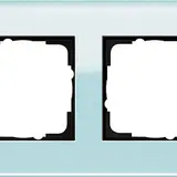 GIRA 021418 Abdeckrahmen Esprit 4-fach | glas mint