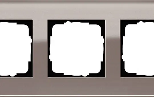 GIRA 0215122 Abdeckrahmen Esprit 5-fach | Glas Umbra