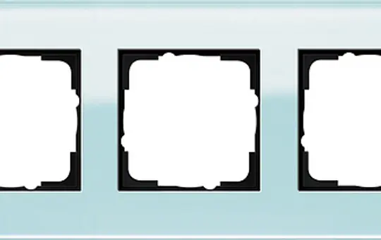 GIRA 021518 Abdeckrahmen Esprit 5-fach | glas mint