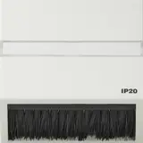 GIRA 068266 Adapterrahmen TX_44 50x50 mm, Schrägauslass | reinweiß