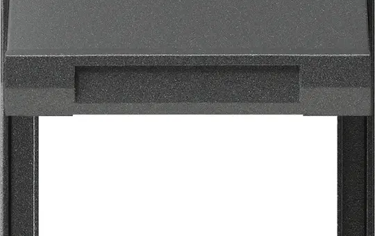 GIRA 065467 Adapterrahmen TX_44 Klappdeckel, IP44 | anthrazit