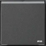 GIRA 116367 Adapterrahmen TX_44 Zwischenplatte, Schrägauslass | anthrazit