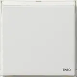 GIRA 116366 Adapterrahmen TX_44 Zwischenplatte, Schrägauslass | reinweiß