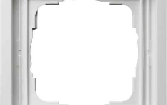 GIRA 0211112 Abdeckrahmen Flächenschalter 1-fach | reinweiß glänzend