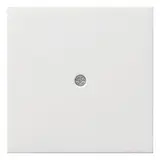 GIRA 0274112 Abdeckung für Schnurableitung System Fläche Standard | reinweiß glänzend