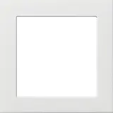 GIRA 0282112 Adapterrahmen System Fläche 50x50 mm | reinweiß glänzend